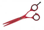 Katachi K20555R Red Fury 5.5 Красные ножницы для стрижки волос